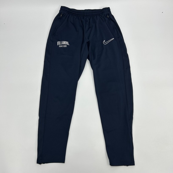 Nike Villanova Soccer Track Pants Navy Blue Dri-Fit Women's Medium Academy - Picture 1 of 13